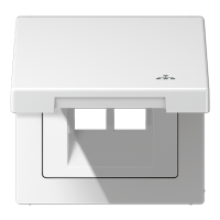 Jung LS 990 BFKL LAN WW Откидная крышка (с возвратной пружиной)