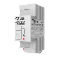 Zennio Многофункциональный привод 4Out 16A C-Load. ACTinBOX QUATRO ZN1IO-AB40