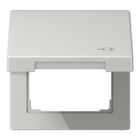 Jung LS 990 BFKL SOC LG Откидная крышка (с возвратной пружиной)