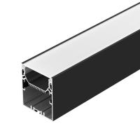 Arlight 028973 Профиль с экраном SL-LINE-6070-2500 BLACK+OPAL (Arlight, Алюминий)