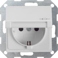 Gira 0454 015 РозеткиРозетка SCHUKO 16 A 250 В~ с откидной крышкой