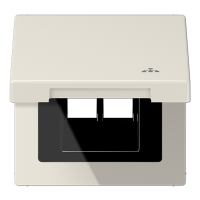 Jung LS 990 BFKL LAN Откидная крышка (с возвратной пружиной)