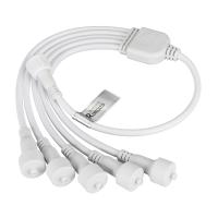 Arlight 031805 Коннектор питания ARD-CLASSIC-SYNC-RGB White (230V, 5 ports) (Ardecoled, Закрытый)