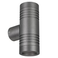Arlight 034137 Светильник KT-RAY-WALL-TWIN-R46-2x3W Warm3000 (GR, 24 deg, 24V) (Arlight, IP65 Металл, 3 года)