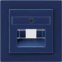 Gira 027046 Накладка для коммутационной розетки UAE/IAE (ISDN) и коммутационной розетки подключения к сетибез поля для надписи