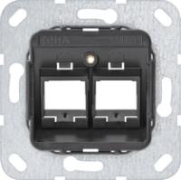 Gira 560600 Опорное кольцо Modular Jack 2-местн.Опорное кольцо от MJ-01 до MJ-10