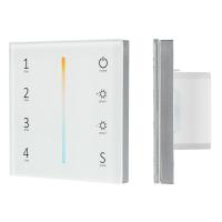 Arlight 027118 Панель Sens SMART-P38-MIX White (230V, 4 зоны, 2.4G) (Arlight, IP20 Пластик, 5 лет)