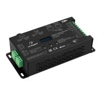 Arlight 028449 Декодер SMART-K55-DMX (12-24V, 5x6A, XLR3) (Arlight, Металл)