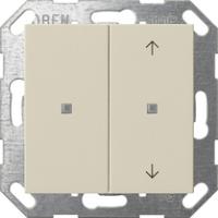 Gira 517501 Кнопочный выключатель KNX, клавиша двойн., без надписи / с символами стрелок