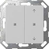 Gira 5175015 Кнопочный выключатель KNX, клавиша двойн., без надписи / с символами стрелок