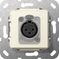 Gira 566701 Вставка гнездо XLR, серия DПаяное соединение