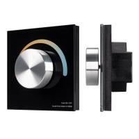 Arlight 033755 Панель SMART-P2-MIX-G-IN Black (3V, Rotary, 2.4G) (Arlight, IP20 Пластик, 5 лет)