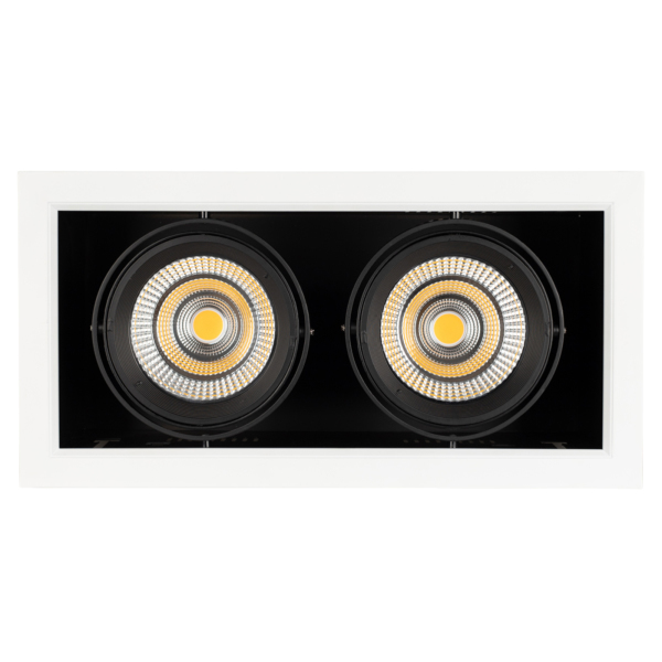 Оборудование Arlight 027927 Светильник CL-KARDAN-S375x190-2x25W Day4000 (WH-BK, 30 deg) (ARL, IP20 Металл, 3 года) по выгодной цене. Купить в Москве со скидкой.