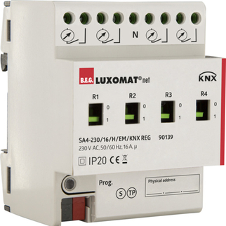 Оборудование BEG Luxomat 93339 KNX Релейный актуатор SA 230 / 16 / H / EM / KNX REG по выгодной цене. Купить в Москве со скидкой.