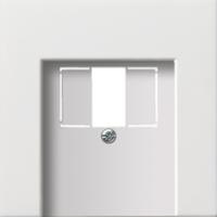 Gira 0276112 Накладка для TAE и USBбез поля для надписи