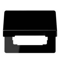 Jung SL 590 KL SW Откидная крышка