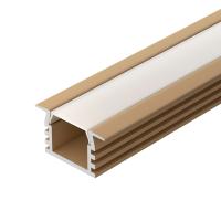 Arlight 017652 Профиль PDS-F-2000 ANOD Champan (Arlight, Алюминий)