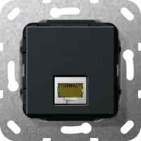 Gira 569610 Вставка Modular Jack RJ45 кат.6A 10 Гбит EthernetТехнология обжима со смещением изоляции
