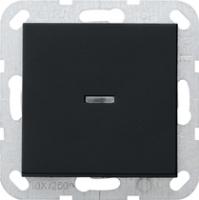 Gira 0136005 Кнопочный контрольный выключатель 10 AX 250 В~ с клавишейУниверсальный выключатель/перекрестный переключатель