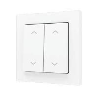 Zennio ZS552PB4SMW ZS55. Простая сенсорная кнопка для 1 двоичного входа, 55 x 55 мм, матово-белый