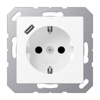 Jung A 1520-18 C WWM Розетка SCHUKO® с USB-интерфейсом