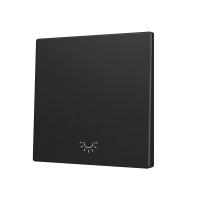 Zennio ZS70CSOFT11LA ZS70, Накладка для кнопки Simple KNX Soft 70x70 мм, Наклон вниз, Значок подсветки, Антрацит