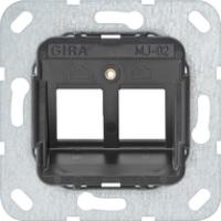 Gira 560200 Опорное кольцо Modular Jack 2-местн.Опорное кольцо от MJ-01 до MJ-10