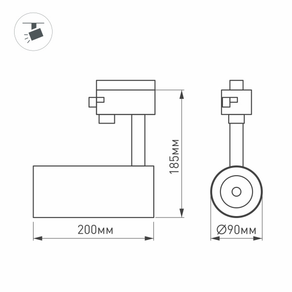 Оборудование Arlight 023959 Светильник LGD-GERA-4TR-R90-30W White (WH, 24 deg) (ARL, IP20 Металл, 3 года) по выгодной цене. Купить в Москве со скидкой.