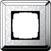 Gira 0211 681 Установочная рамка Gira ClassiX Art Хром