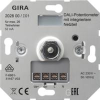 Gira 202800 Потенциометр DALI с интегрированным блоком питания