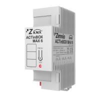 Zennio ACTinBOX MAX6/ Актуатор (Модуль KNX дискретных выходов) 6DO/контроллер 2/4 трубных фанкойлов ZN1IO-AB60