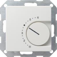 Gira 0390 27 Термостат помещения 230/10 (4) A~ с размыкающим контактом