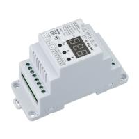 Arlight 028409 Декодер SMART-K36-DMX (12-24V, 4x5A, DIN) (Arlight, IP20 Пластик, 5 лет)