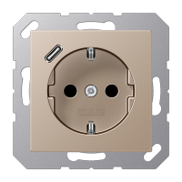 Jung A 1520-18 C CH Розетка SCHUKO® с USB-интерфейсом