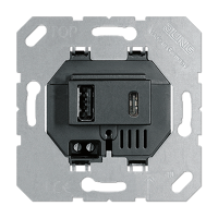 Jung USB 15 CA SW USB зарядное устройство