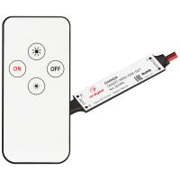 Arlight 031593 Диммер SMART-MINI-DIM-SET (12-24V, 1x4A, ПДУ 4кн, IR) (Arlight, IP20 Пластик, 5 лет)