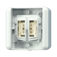 Jung 8472.01 LED W KNX кнопка с BCU – фиксированное положение –