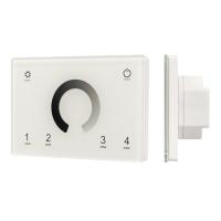 Arlight 028398 Панель Sens SMART-P79-DIM White (230V, 4 зоны, 2.4G) (Arlight, IP20 Пластик, 5 лет)