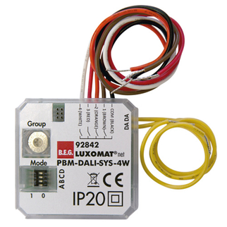 Оборудование BEG Luxomat 92842 Устройства контроля PBM-DALI-SYS-4W по выгодной цене. Купить в Москве со скидкой.