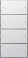Gira 2035 112 Сенсорный выключатель 3 KNX Komfort, 4-местн. (2+2)