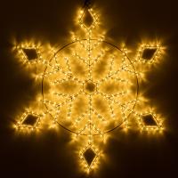 Arlight 034257 Фигура ARD-SNOWFLAKE-M9-900x900-360LED Warm (230V, 22W) (Ardecoled, IP65)