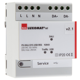 Оборудование BEG Luxomat 92843 Системные устройства PS-DALI-SYS-USB-REG по выгодной цене. Купить в Москве со скидкой.