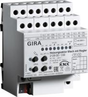 Gira 212900 Исполнительное устройство отопления KNX, 6-канал. с регулятором