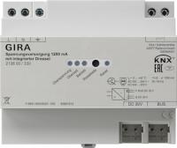 Gira 2138 00 Источник электропитания KNX 1280 мА с интегрированным дросселем