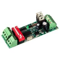 Arlight 020310 Декодер DMX RA-302 DIP (12-24V, 72-144W) (ARL, Бескорпусной)
