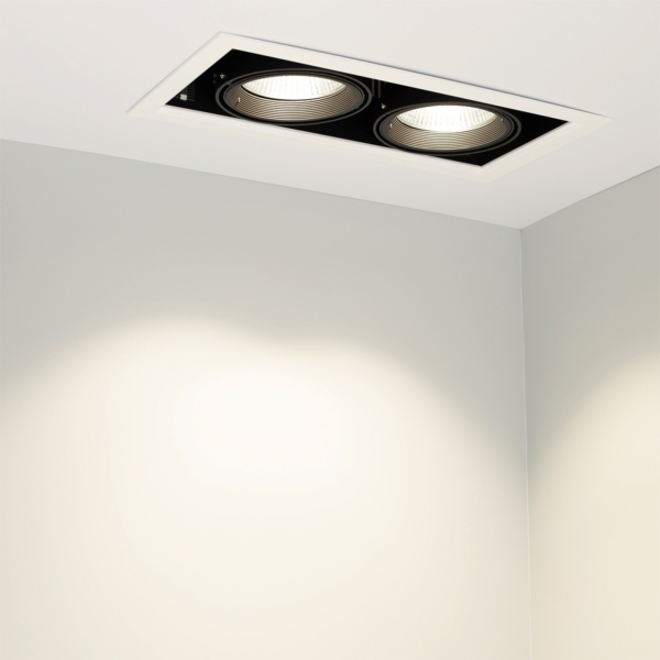 Оборудование Arlight 027927 Светильник CL-KARDAN-S375x190-2x25W Day4000 (WH-BK, 30 deg) (ARL, IP20 Металл, 3 года) по выгодной цене. Купить в Москве со скидкой.