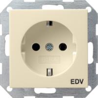Gira 0458 01 Розетка SCHUKO 16 A 250 В~ с надписью "EDV"
