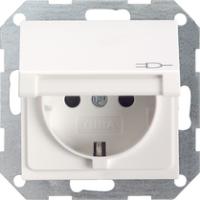 Gira 0454 27 РозеткиРозетка SCHUKO 16 A 250 В~ с откидной крышкой