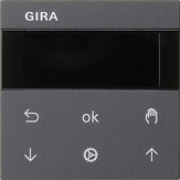Gira 5366 28 Дисплей таймера жалюзи и таймера System 3000