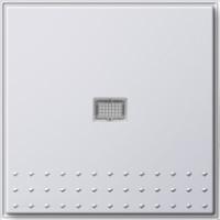 Gira 012066 Кнопочный выключатель 10 AX 250 В~ с вертикально расположенной клавишей и контрольным окошкомПереключающий контакт 1-пол.